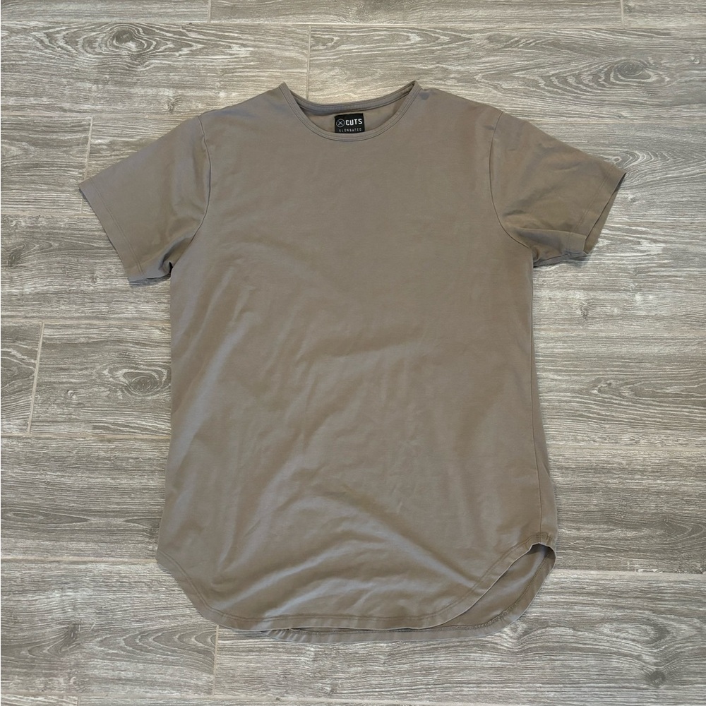 Men’s Brown Cuts Shirt Size Large
